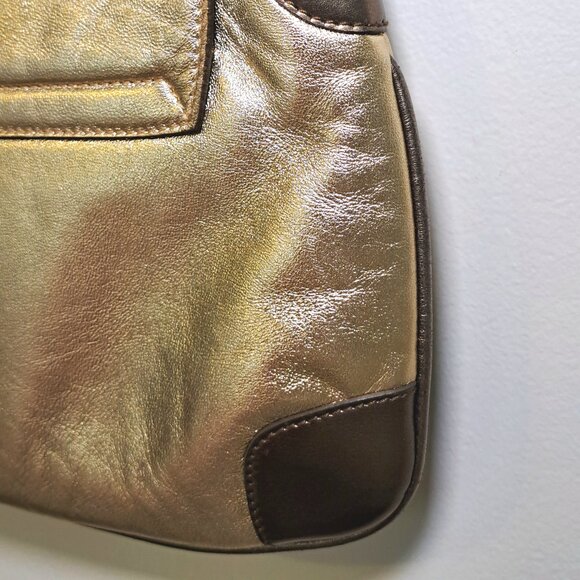 Authentic Gucci Gold Handbag - Picture 8 of 13